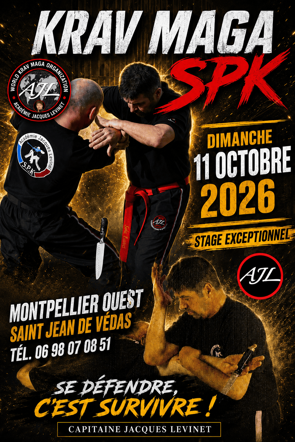 Stage de Krav Maga Self Pro Krav SPK - Octobre 2026